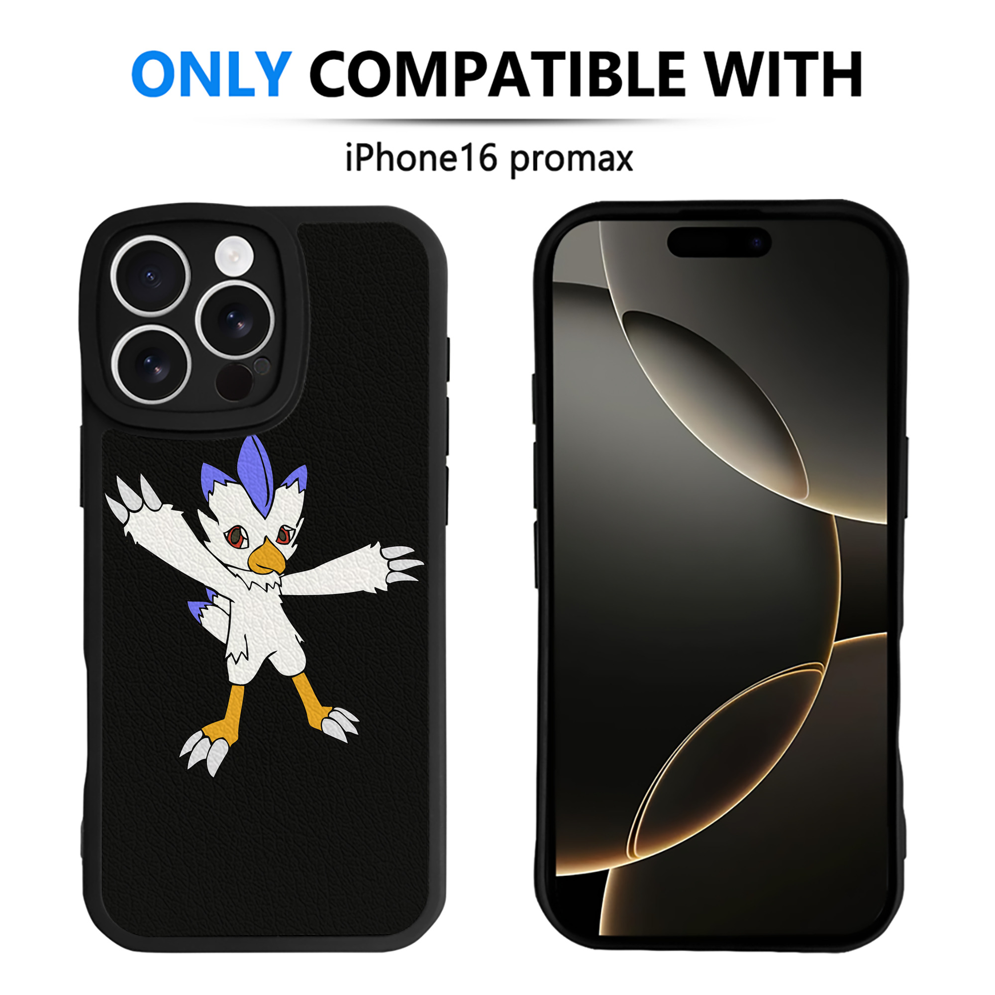 （画像用） Digimon デジタルモンスター/デジモン 【iPhone 16シリーズ対応】シリコンスマホケース（レザー調） 材質：シリコン